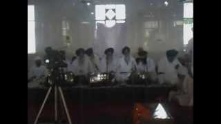 preview picture of video 'Bhai Manmohan Singh ji (Tilak Nagar, Delhi) at Nava Dera Sant Pura'