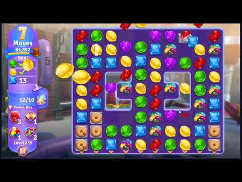 Willy Wonkas Sweet Adventure Level 235 - NO BOOSTERS 🍫 | SKILLGAMING ✔️