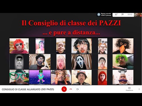 Il Consiglio di Classe dei PAZZI... e pure a distanza - 2020,11,27