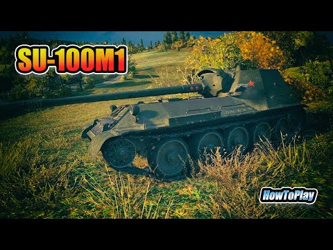 SU-100M1 - 6 Frags 4.6K Damage - A little luck! - World Of Tanks
