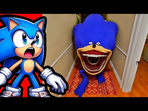 Sonic Reacts to CREEPIEST SONIC Videos!