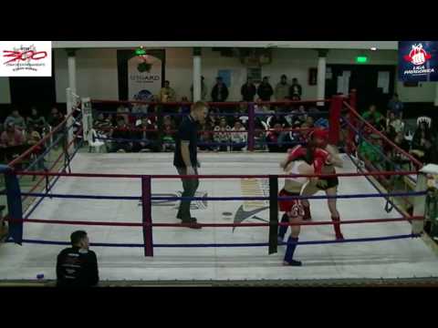LUCIA MUZIO VS GIMENA ALVARADO - LIGA PATAGONICA KICK BOXING FECHA 1