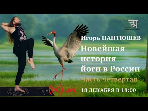Онлайн беседа "Новейшая история йоги в России" с Игорем Пантюшевым ч.4