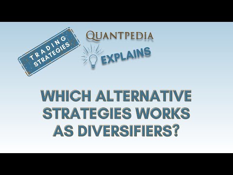 Which Alternative Strategies Works as Diversifiers? - Quantpedia Explains (Trading Strategies)