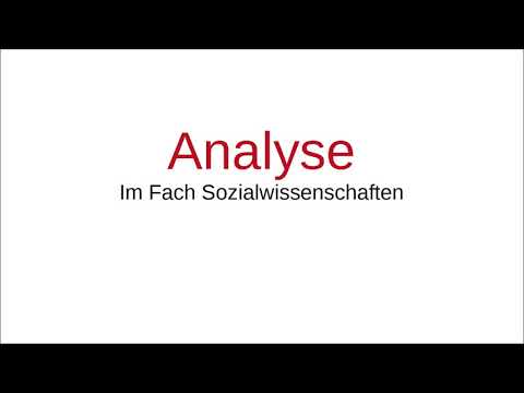 5 Schritte zur perfekten Sowi Analyse | Analyse im Fach Sozialwisschenschaften