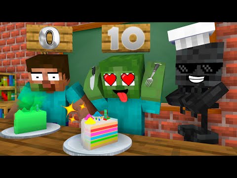 Monster School : GOOD AND BAD COOKING CHALLENGE NEW EPISODE - Minecraft Animation