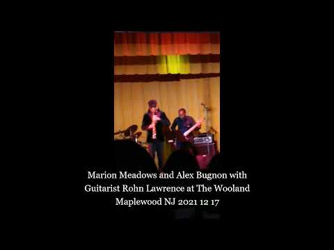 Marion Meadows and Alex Bugnon 20211217 and Rohn Lawrence