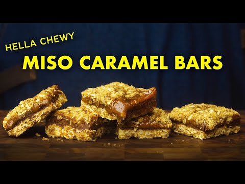 Miso Caramel Bars: Sweet & Salty & So Much More