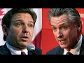 California vs. Florida: Mixed reactions to Newsom, DeSantis in 'Red vs. Blue State Debate'