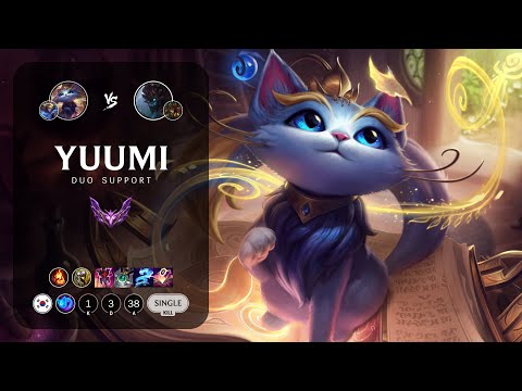 Yuumi Support vs Maokai - KR Master Patch 14.5