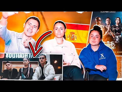 ESPAÑOLAS reaccionan a DEBO ENTENDER a SANTA FE KLAN NETO PEÑA y YOSS BONES