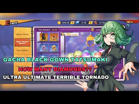 GACHA BLACK GOWN TATSUMAKI!! BAKAR BERAPA 💎💎?? HASILNYA??