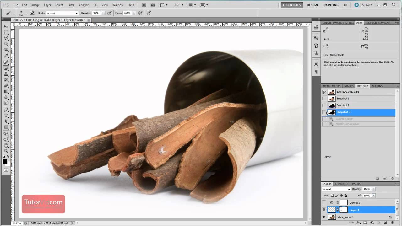 Photoshop Tutorial - How to Know if Your Image is Properly Isolated on White
