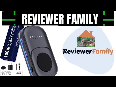 SUPBEC Undetectable Mouse Mover Jiggler with 2.0 USB Hub