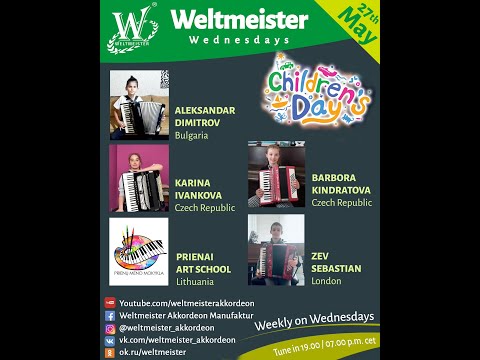 Weltmeister Wednesdays Concert Series Week 4 children's edition