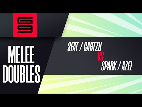 SFAT / Gahtzu vs Spark / Azel - Melee Doubles Winners Top 64 - Genesis 9