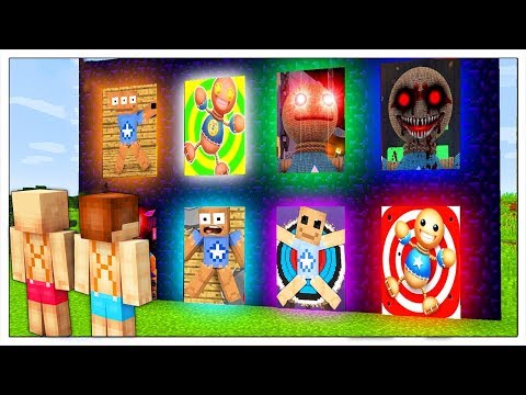 NON ENTRARE NELLE 8 DIMENSIONI DI KICK THE BUDDY! - Minecraft ITA