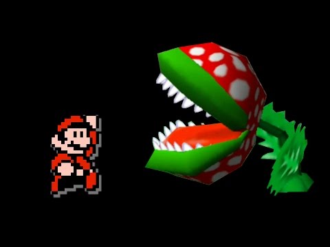 Super Mario 64 in 2D (4 of 5) | Mario Maker demake