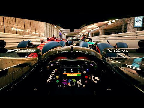 SURVIVE MONACO...BACKWARDS...in COCKPIT CAM - F1 Extreme Damage Mod