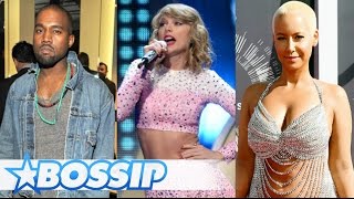 Exclusive Video Of Kanye West Ranting About Taylor Swift & Amber Rose | BOSSIP REPORT