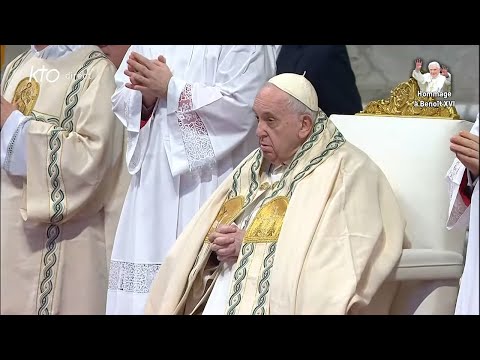 Messe pour la Paix du 1er janvier 2023 à Rome présidée par le pape François