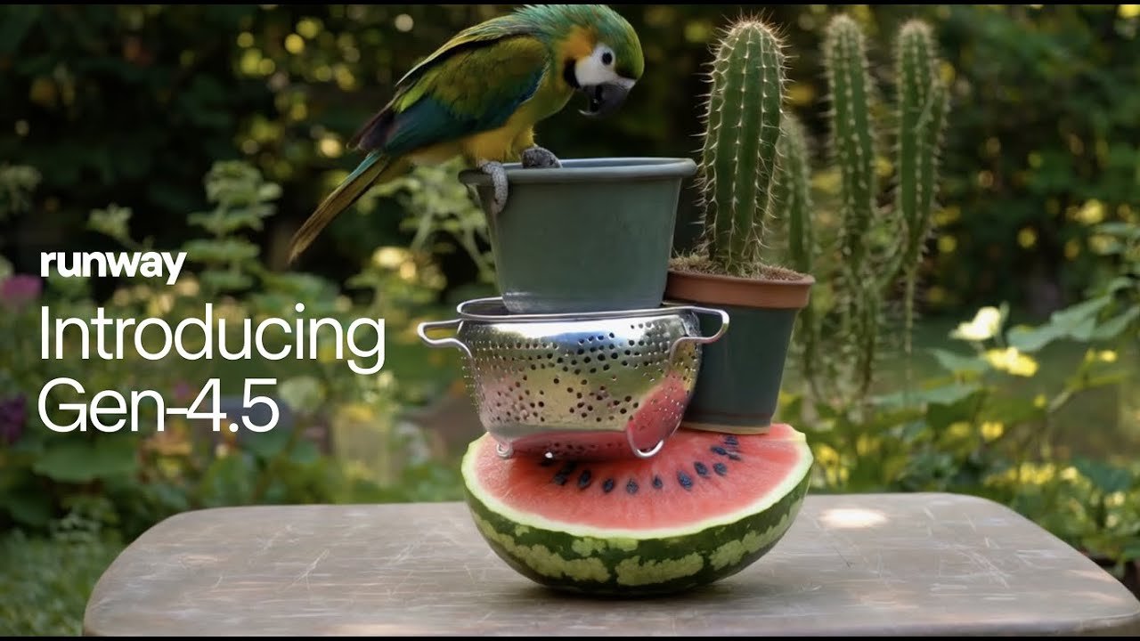 Runway Gen-4.5、業界の巨人らを凌駕しビデオAIベンチマークで首位獲得