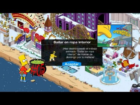 Los Simpson Springfield "El Hereje, Cap. 5 - Bailar en ropa interior" por Tony