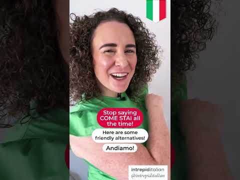 STOP Saying "Come stai?" ✋🙉(Try these alternatives!)