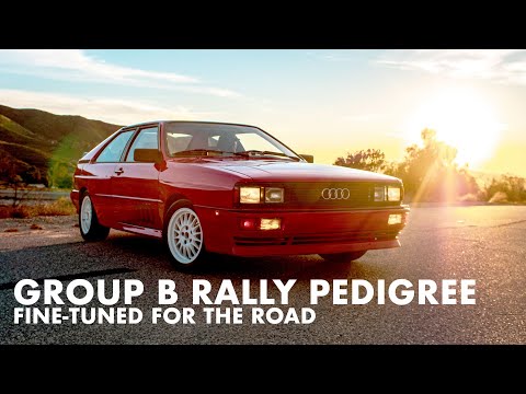 Ur QUATTRO TURBO 5-CYLINDER RALLY LEGEND