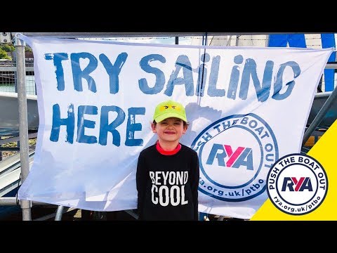 Molly's Big Day Out - Try Sailing and Windsurfing with RYA Push the Boat Out
