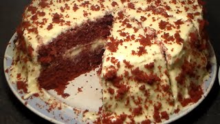 Moist RED Velvet CAKE For Valentine's Day: Homemade Red Velvet Cake From Scratch