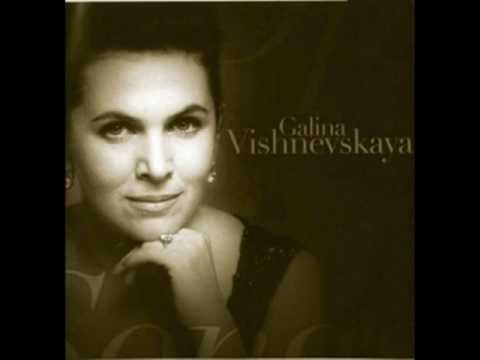 Galina Vishnevskaya Maria's Lullaby Mazeppa-Tchaikovsky