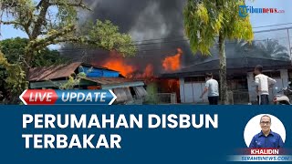 3 Rumah di Kota Subulussalam Hangus Terbakar, Warga Tampak Panik hingga Menjerit Histeris