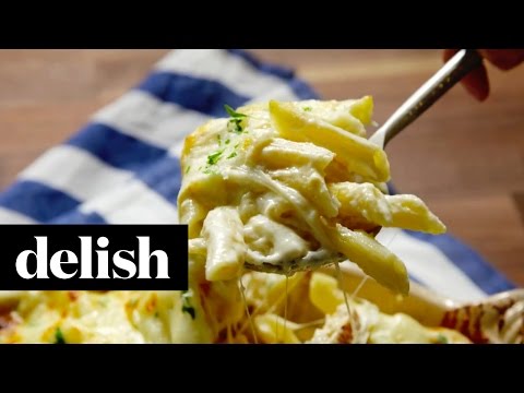 Chicken Alfredo Bake | Delish