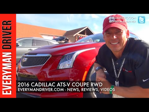 Here's the 2016 Cadillac ATS-V Coupe RWD on Everyman Driver