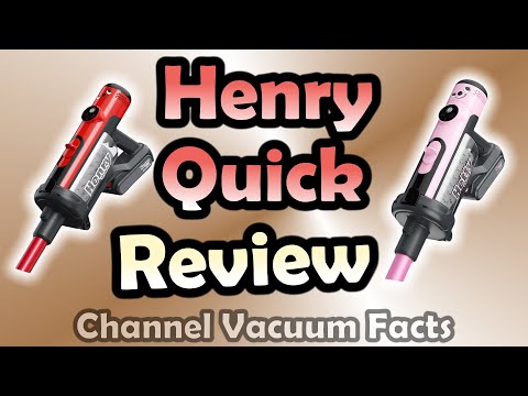 Henry Quick Cordless Bagged Stick Vac Comparison Review