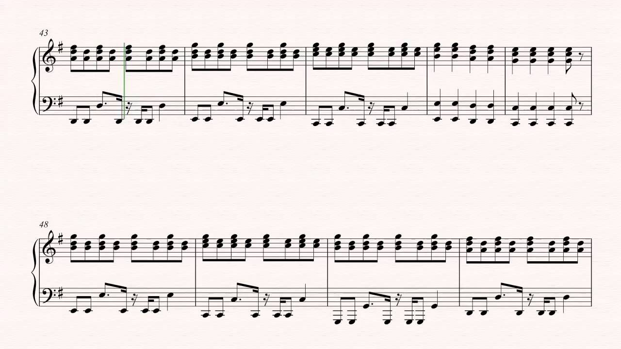 Piano  - Fight Song - Rachel Platten - Sheet Music, Chords, & Vocals