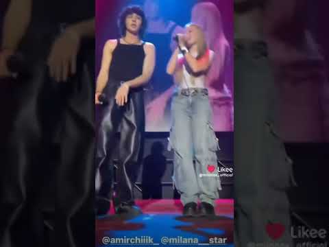 Амирчик   и  Милана  Стар❤💋#amirchik #Milana  Star