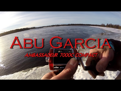 Ambassadeur 7000C Compact - Ensiheitot Oulujoen Merikoskella (Punttikela /Soutukela/ Lohenkalastus)