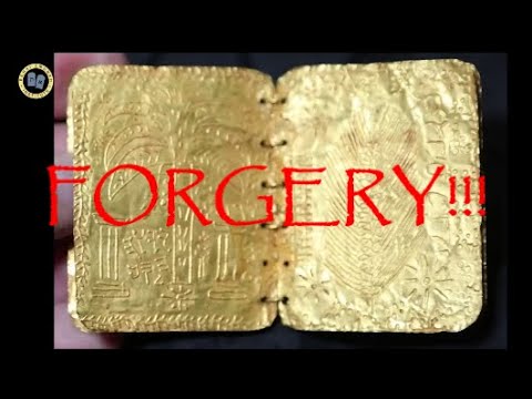 SEALED GOLD Book of Mormon PLATES In Saudi Arabia Proven As a FORGERY!!!