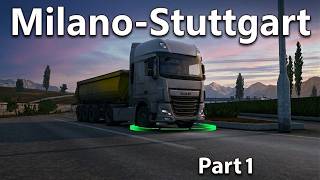 Daf İle Kum Yüklü Seferr Milano Stuttgart Part1 Takip Etmeyi Unutmayın 
