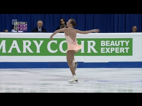 Nathalie Weinzierl - Free Skating - 2016 European Figure Skating Championships