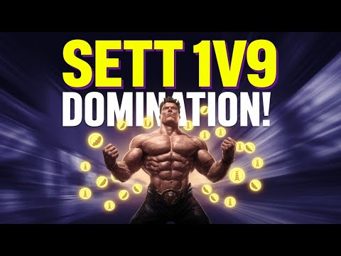 Sett 1v9 DOMINATION! ALL ACHIEVEMENTS & 15.0 KDA Camille!