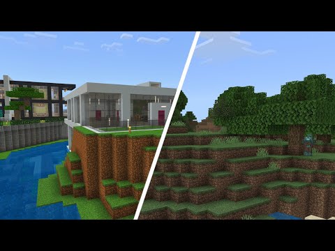 EPIC! From Overgrown Area to MODERN HOUSE in Minecraft 🔥