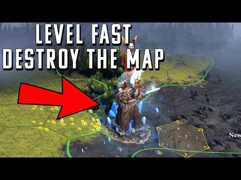 How to clear the map and level fast - AoW guide and demonstration