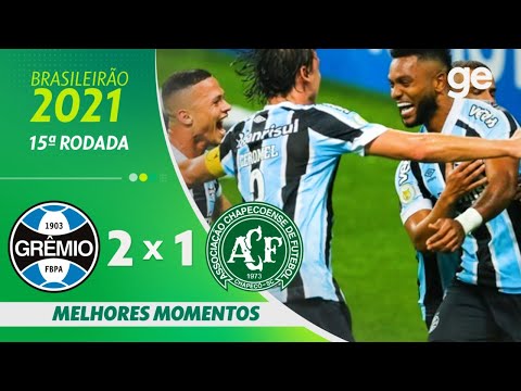 Gols e lances de Grêmio x Chapecoense
