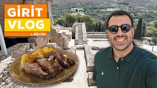 Girit Seyahat Rehberi 🇬🇷 | Heraklion’da Gezilecek Yerler, Bougatsa, Knossos & Ta