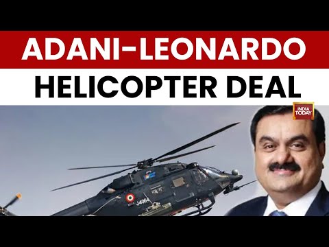 Adani Defence Partners with Leonardo to Build Helicopters in India | Jeet Adani | Make in India