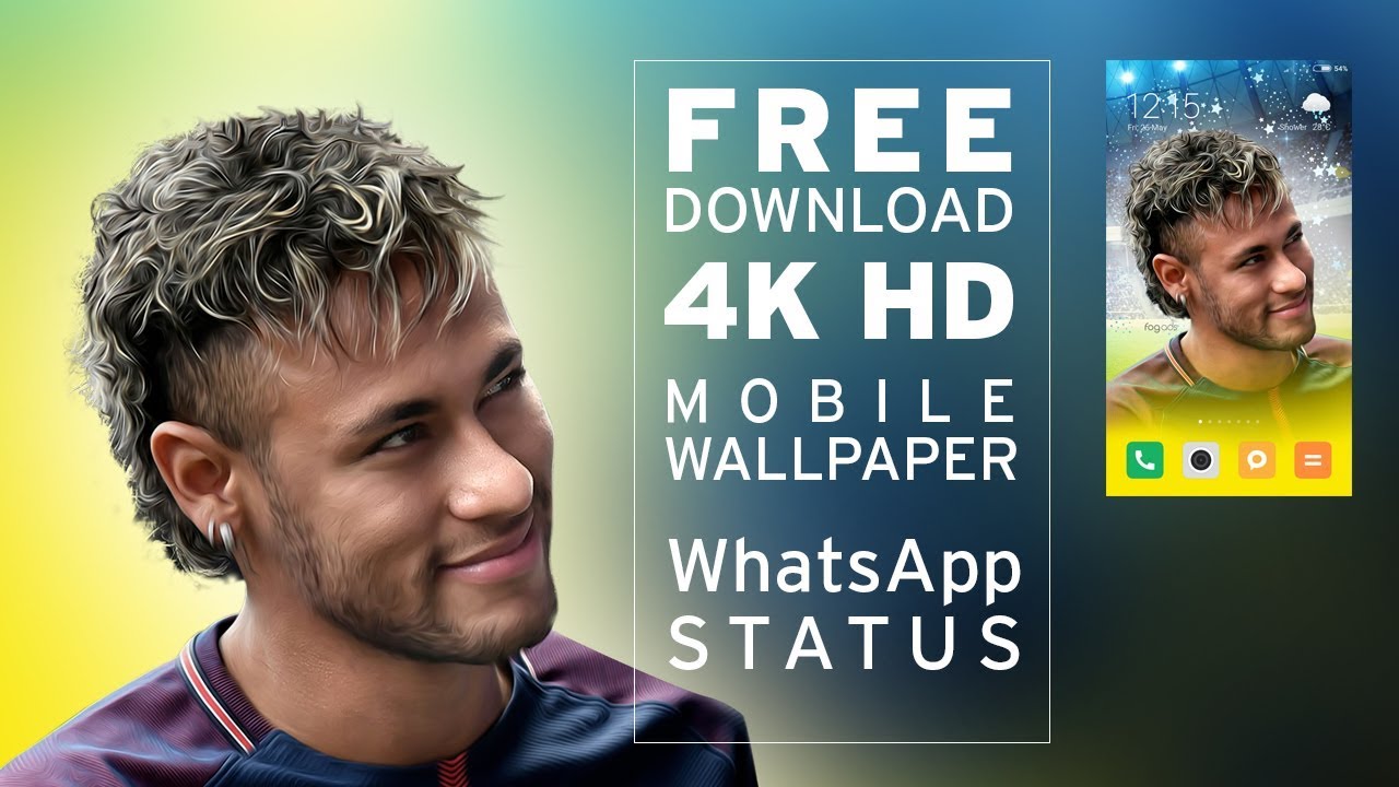 NEYMAR JR 4K HD MOBILE WALLPAPER | WhatsApp STATUS | WORLD CUP 2018 | BRAZIL FANS |
