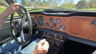 1974 Triumph TR6 Driving POV